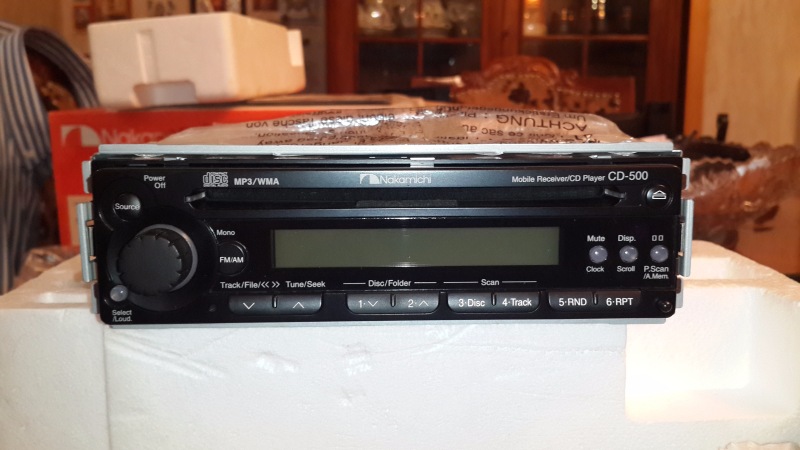 Nakamichi CD-500 ヘッドユニット SOLD - SOLD: Nakamichi CD-500 | Parts for Sale | 500Eboard