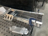 tertre rouge racing girder sump being welded.JPG