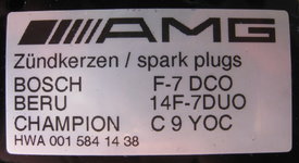 E60 AMG spark plug decal.jpg