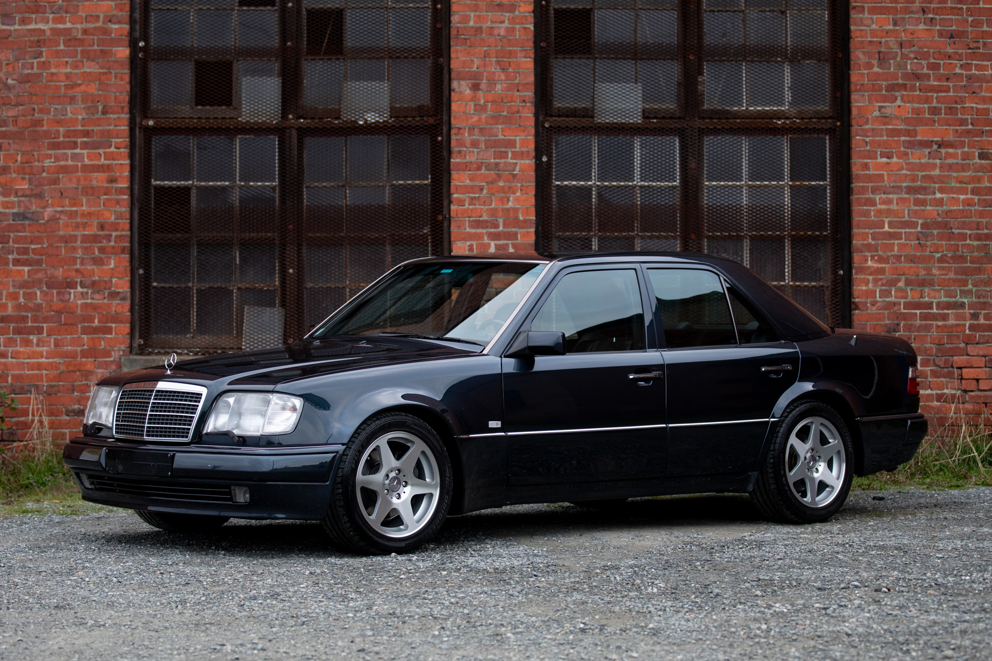 SOLD - 1995 E500 Limited, Sapphire Black/Gray, 87kkm, BaT Auction ...
